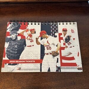 2020 St. Louis Cardinals Season Ticket Book Complete UNUSED 4 Ticket Games